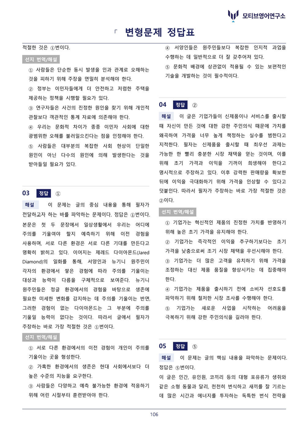 변형문제 예시 이미지